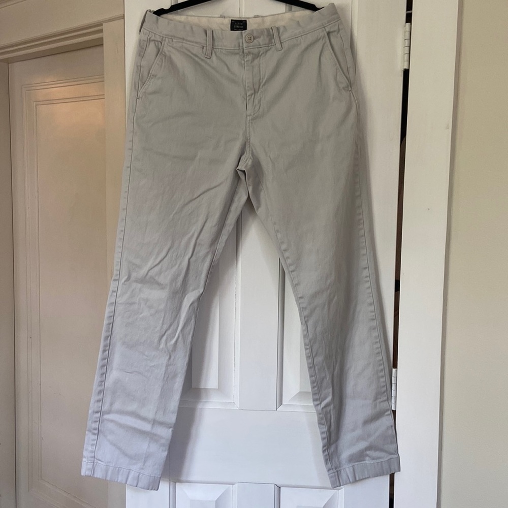 J.Crew Men’s Khaki Stretch Pants 770 Straight